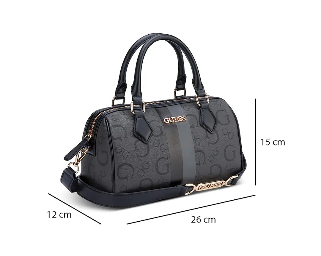 Guess WESTER BOX SATCHEL Taupe bag