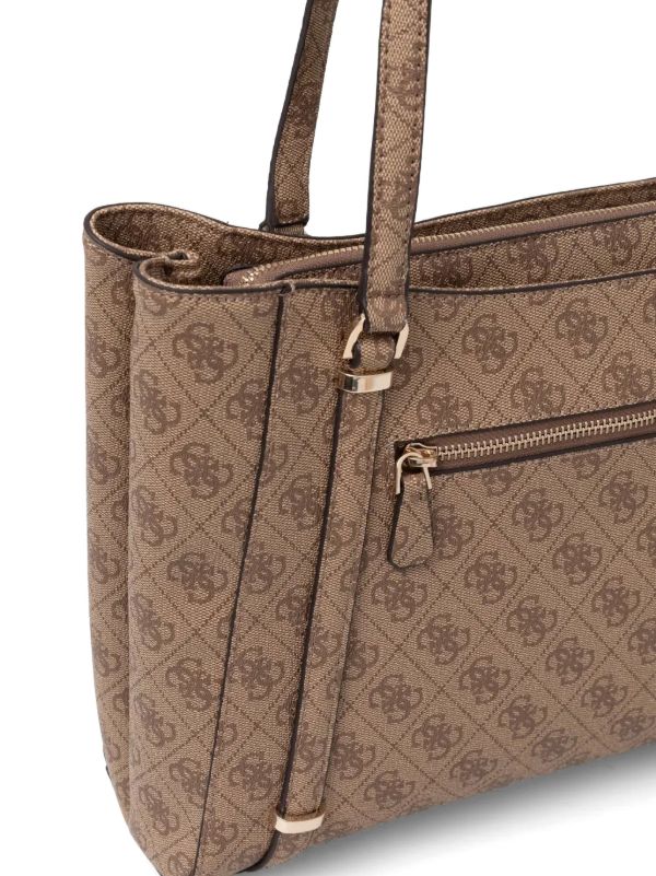 Guess Gold Buckle Detail Shoulder Bag