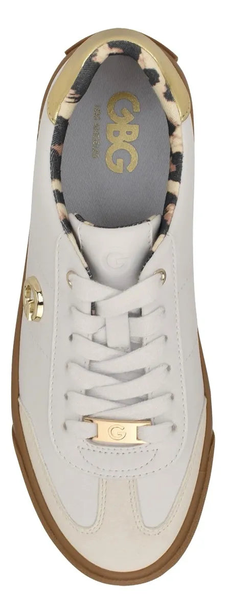 Guess Women’s Casual Logo Lace-Up Sneaker