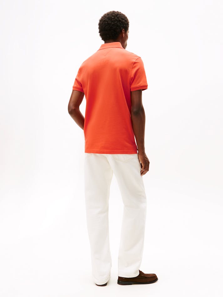 Tommy Hilfiger Polo Fit Slim fit stretch Orange