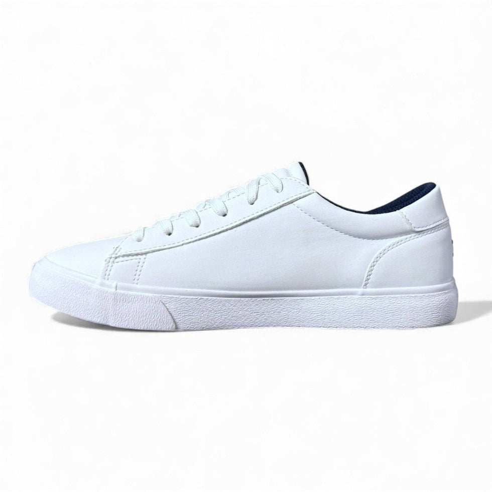 Tommy Hilfiger Men’s Classic Low-Top Sneakers – White Casual Shoes
