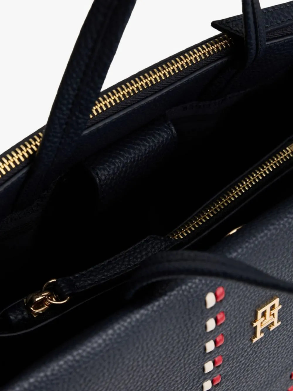 Tommy Hilfiger Signature Tape Satchel Women Bag