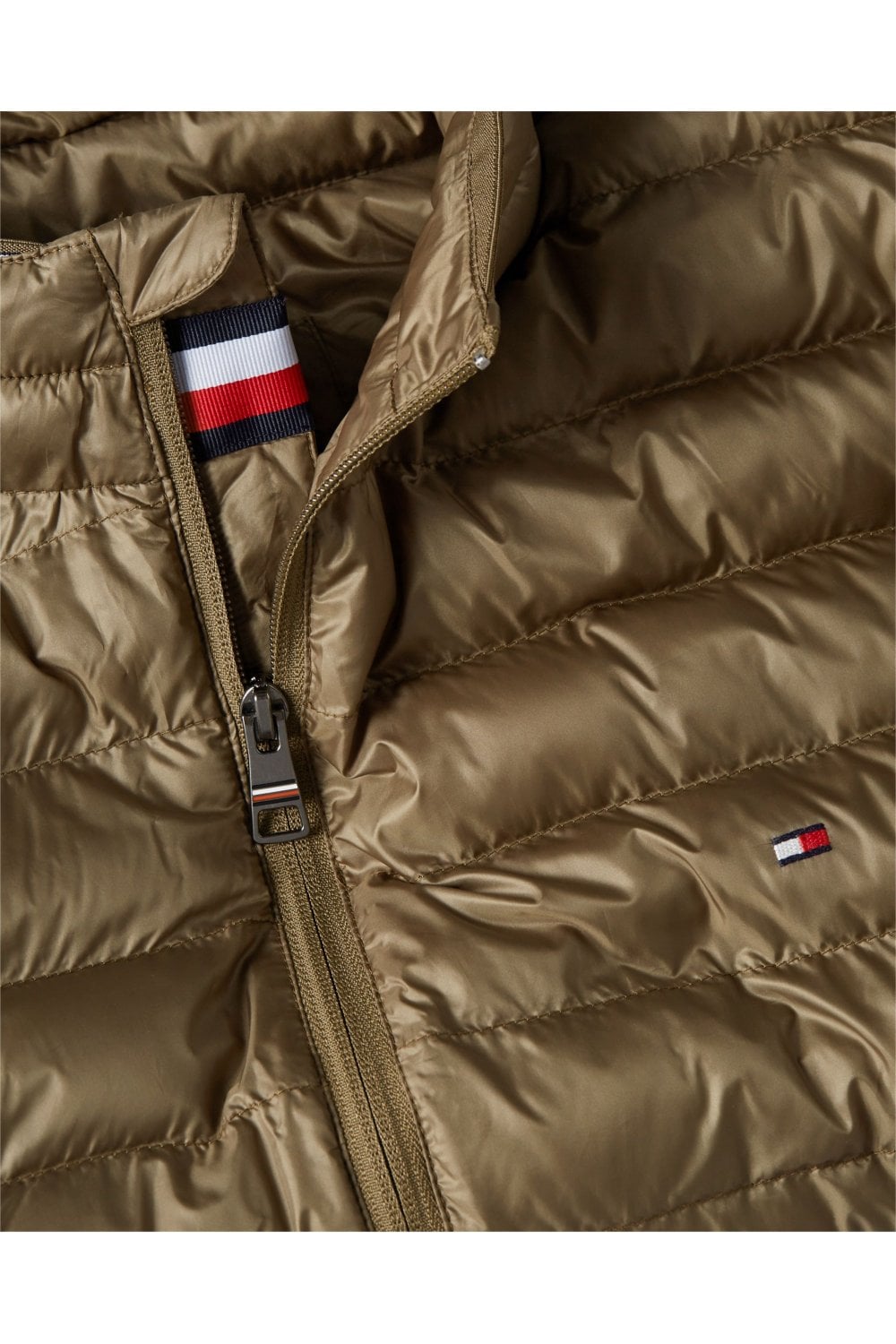Tommy Hilfiger Men Lightweight Ultra Loft Packable Puffer Jacket _Bronze