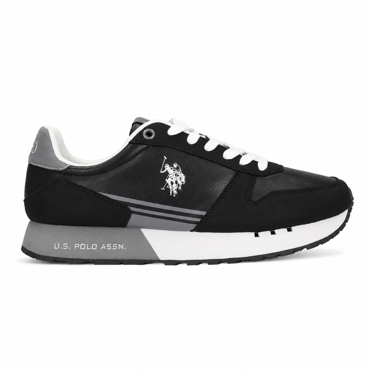 US POLO ASSN. BLACK -men shoes