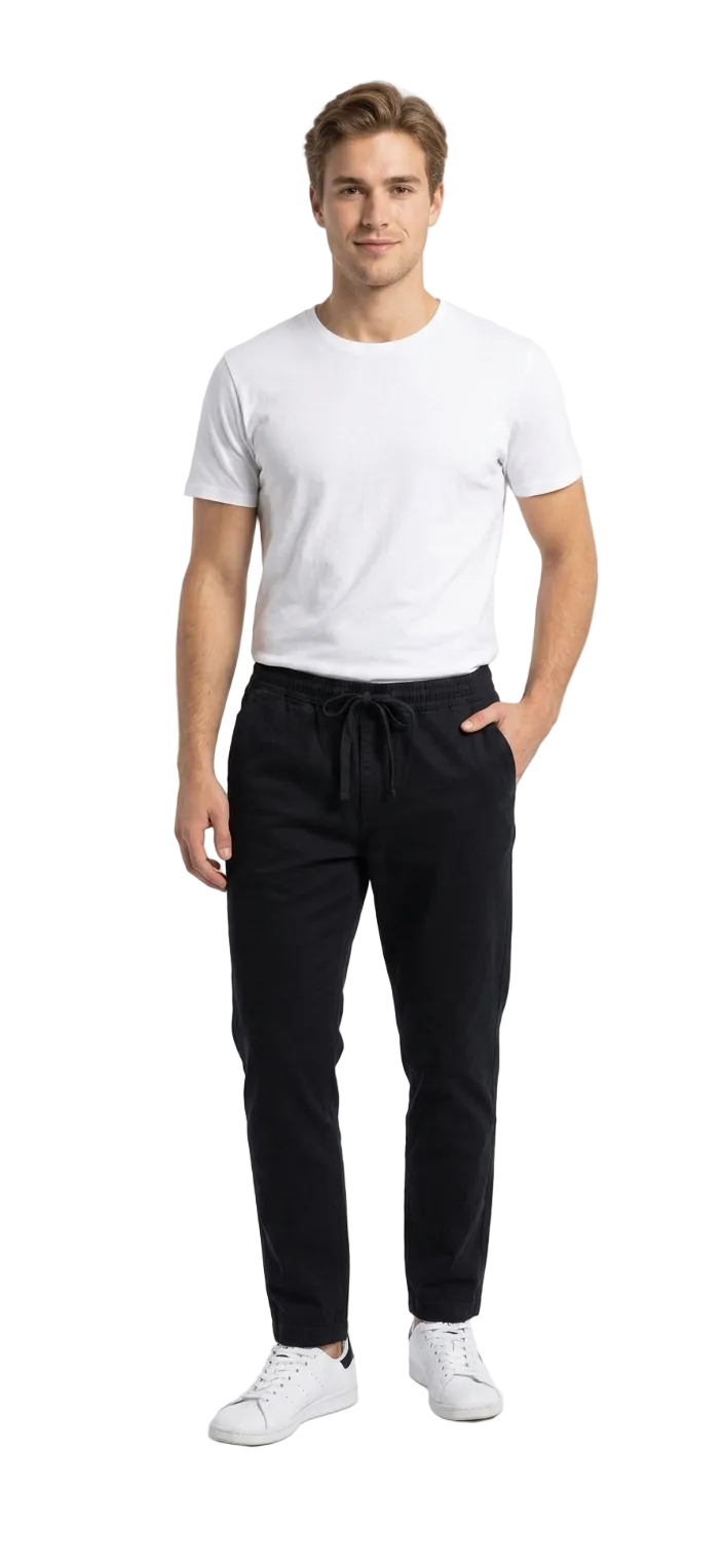Zara men's FLOWING TWILL pant