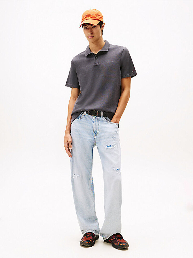 Tommy jeans waffle polo