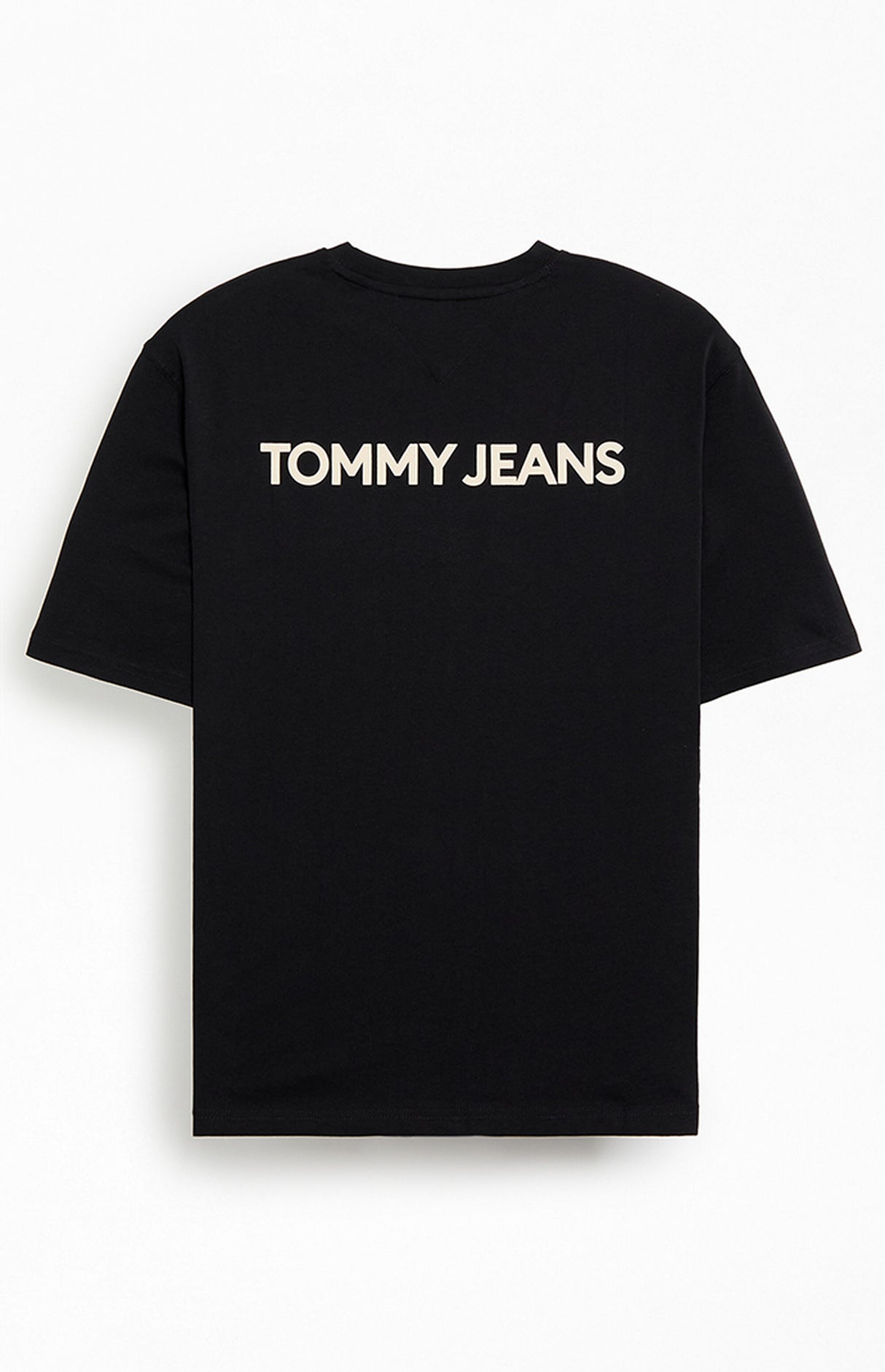 Tommy jeans Black classic round t-shirt