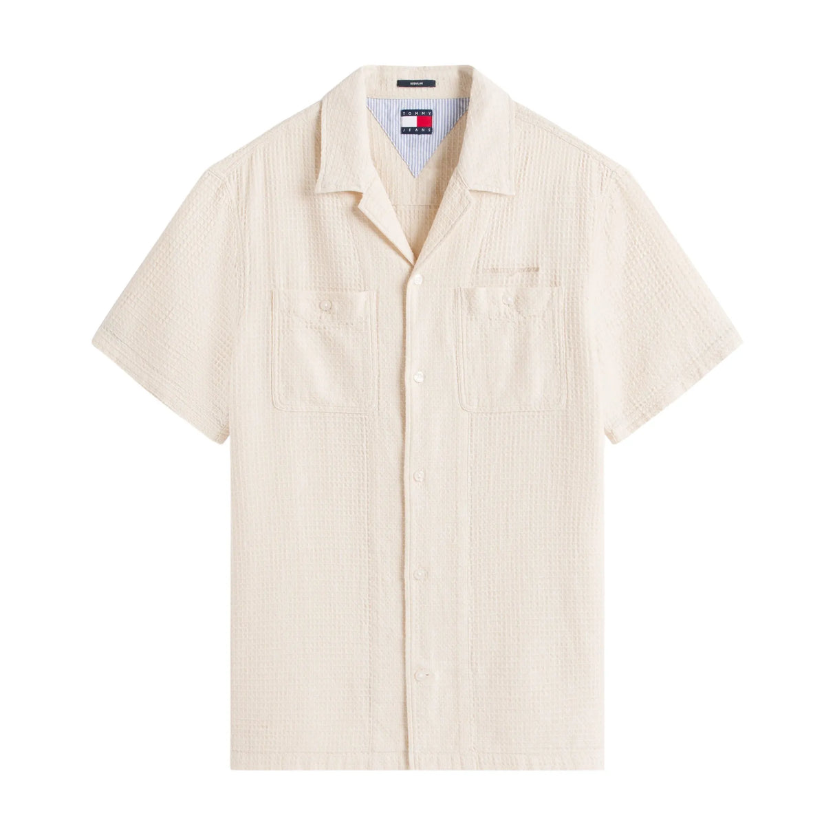 Tommy jeans Waffle Reg Camp Classic shirt