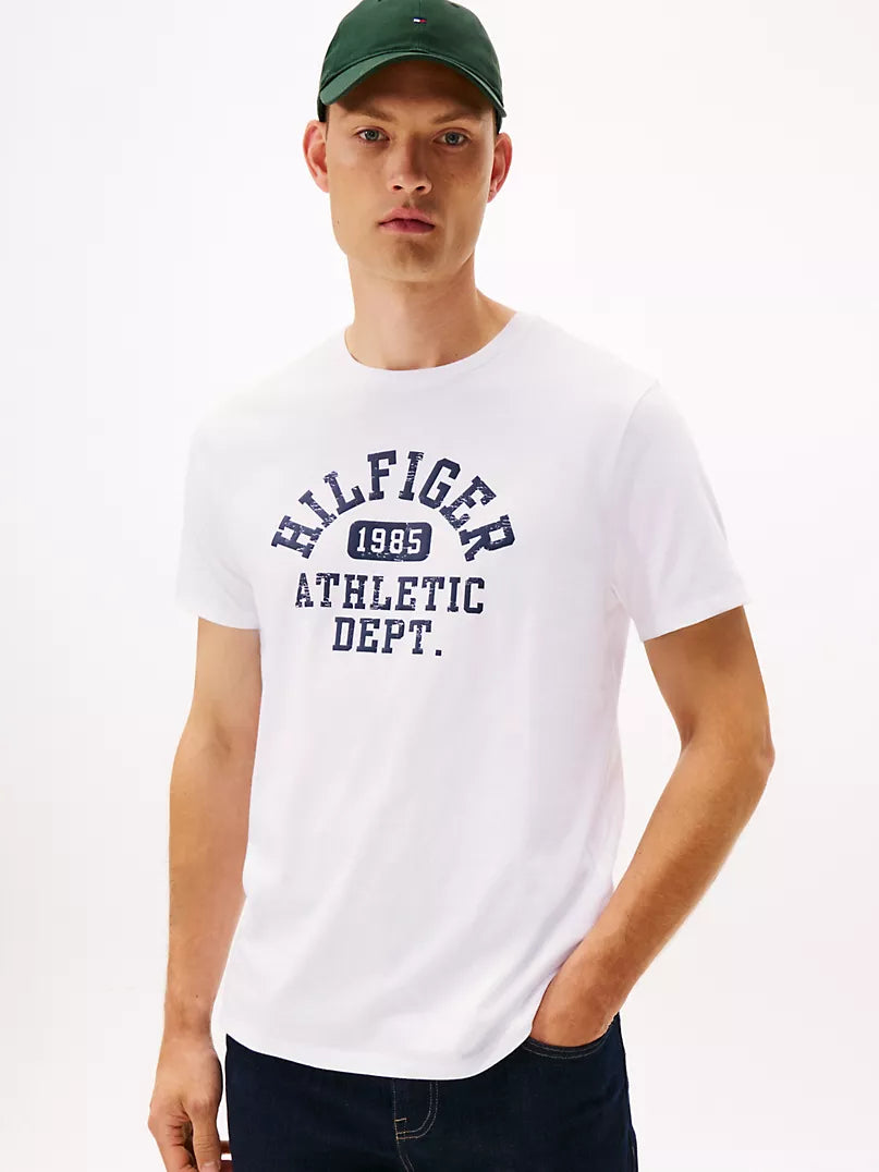 TommyHilfiger 1985 Athletic Logo T-Shirt regular fit _ White