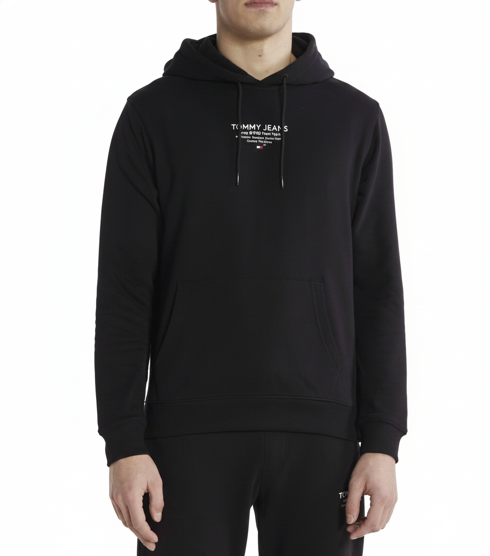 Tommy jeans Hoodie Men _ Black
