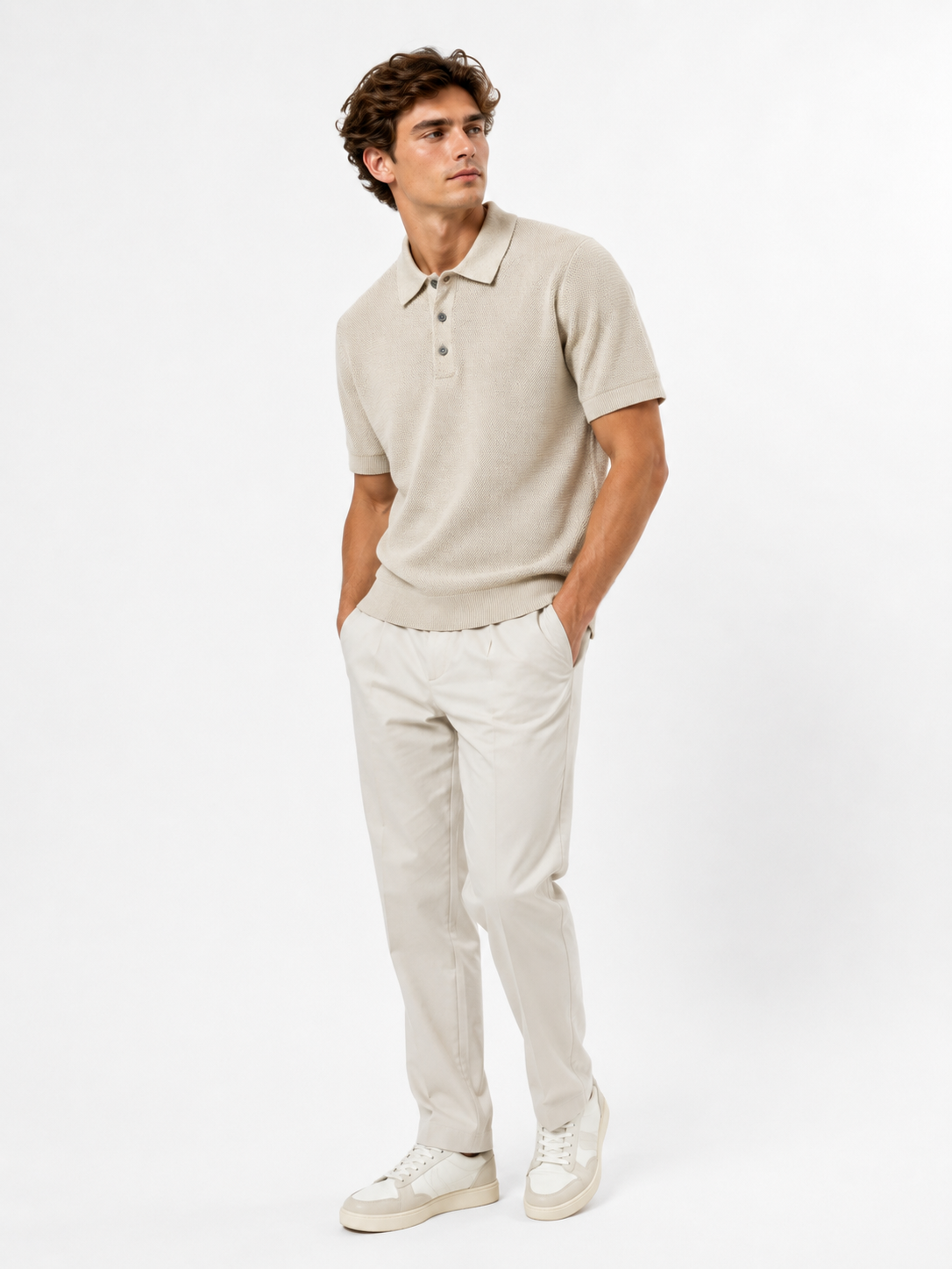 MNG kintted polo
