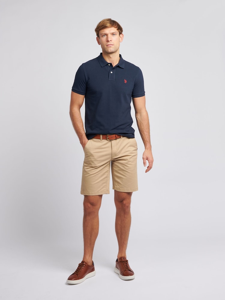 U.s polo Assan men Pique Polo Shirt