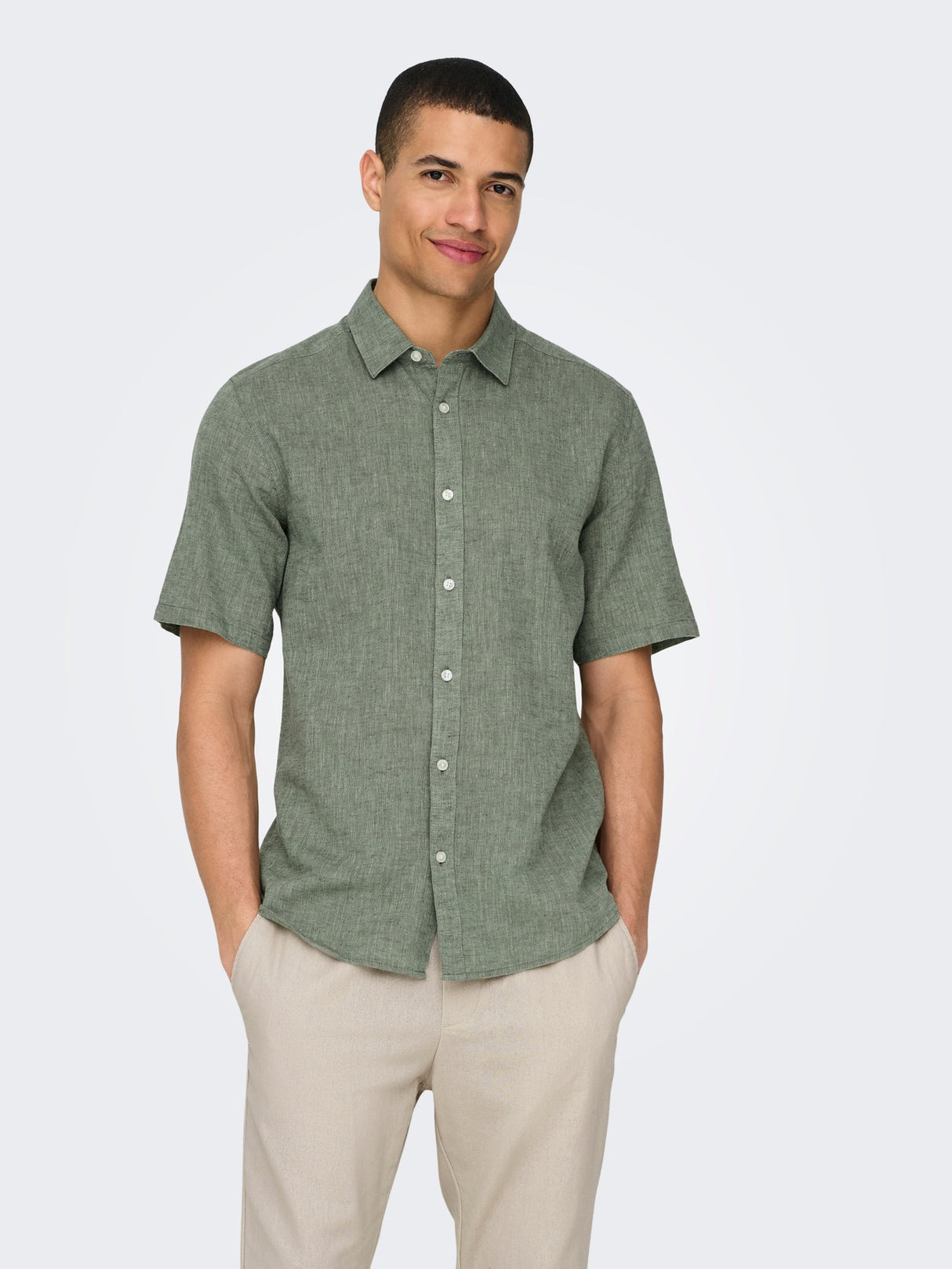 Only sons ONSCAIDEN Linen Shirt