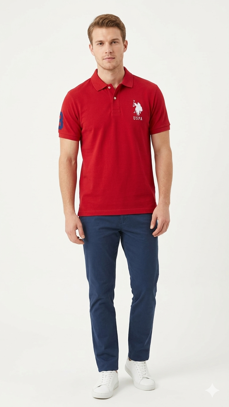 U.S POLO ASSN Polo Short Sleeve Men T-Shirt