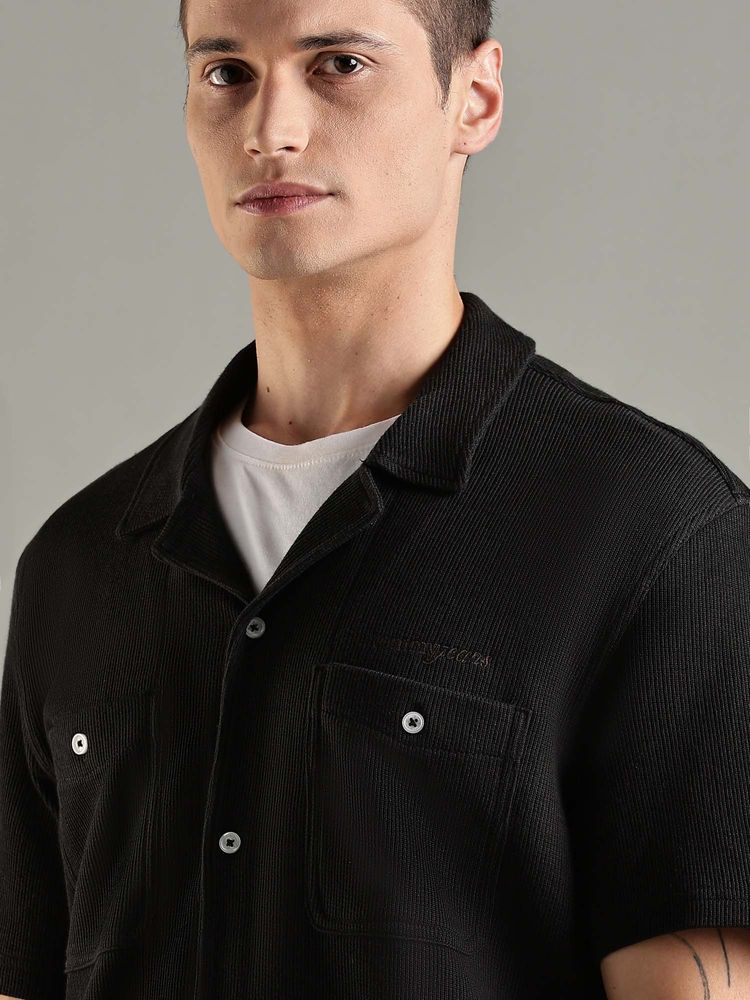Tommy jeans Waffle Reg Camp Classic shirt