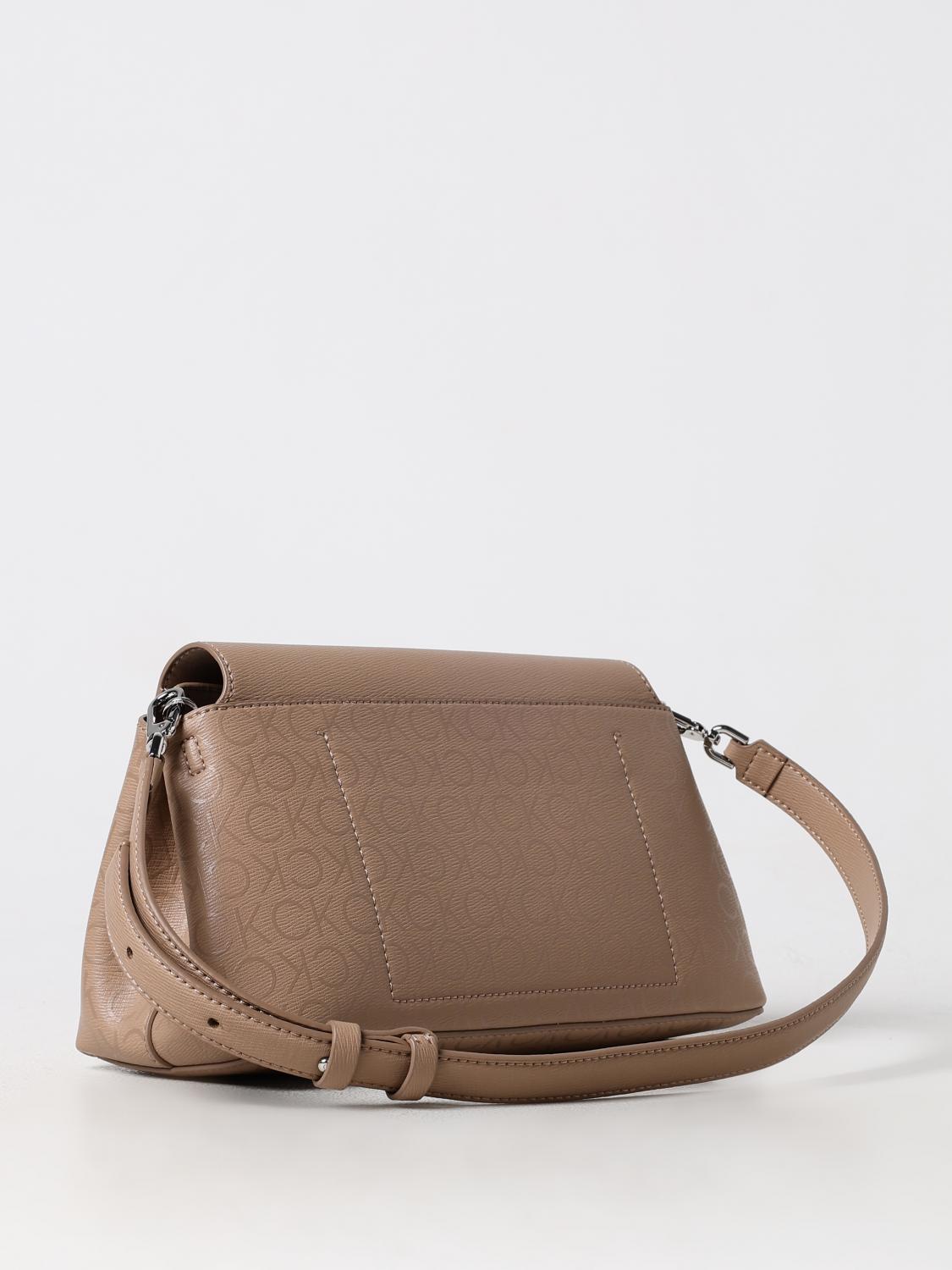 Calvin klein grained synthetic leather with monogrambag