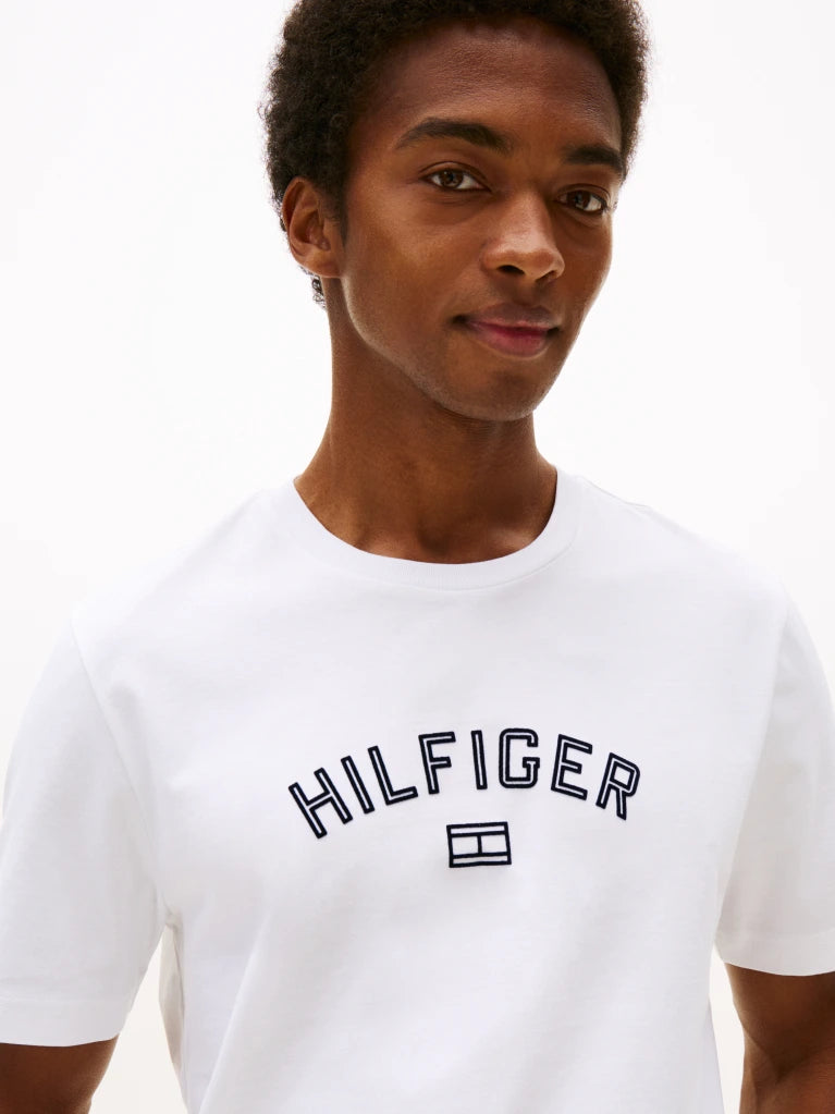 Tommy hilfiger Flock round t-shirt