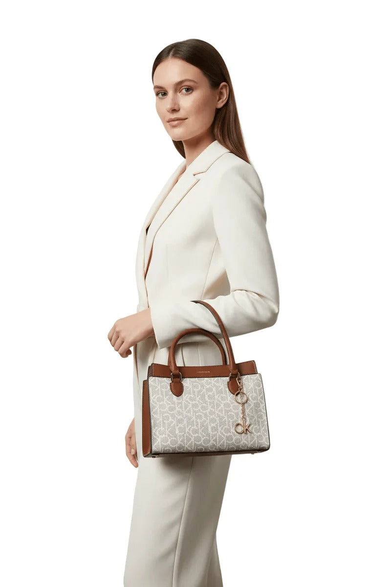 Calvin klein Logo printed hand bag