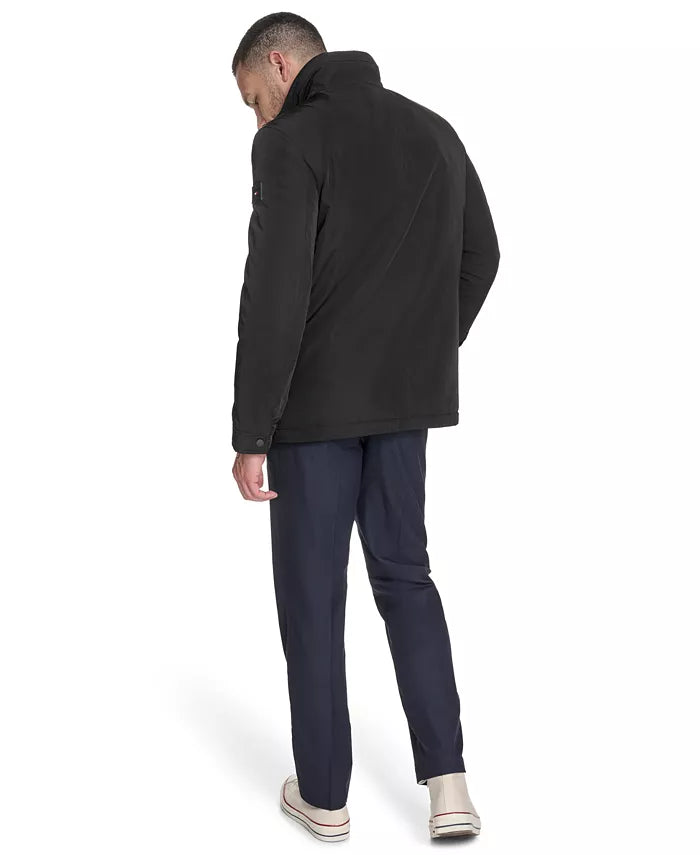 TOMMY HLFIGER military-style Men jacket _ Black