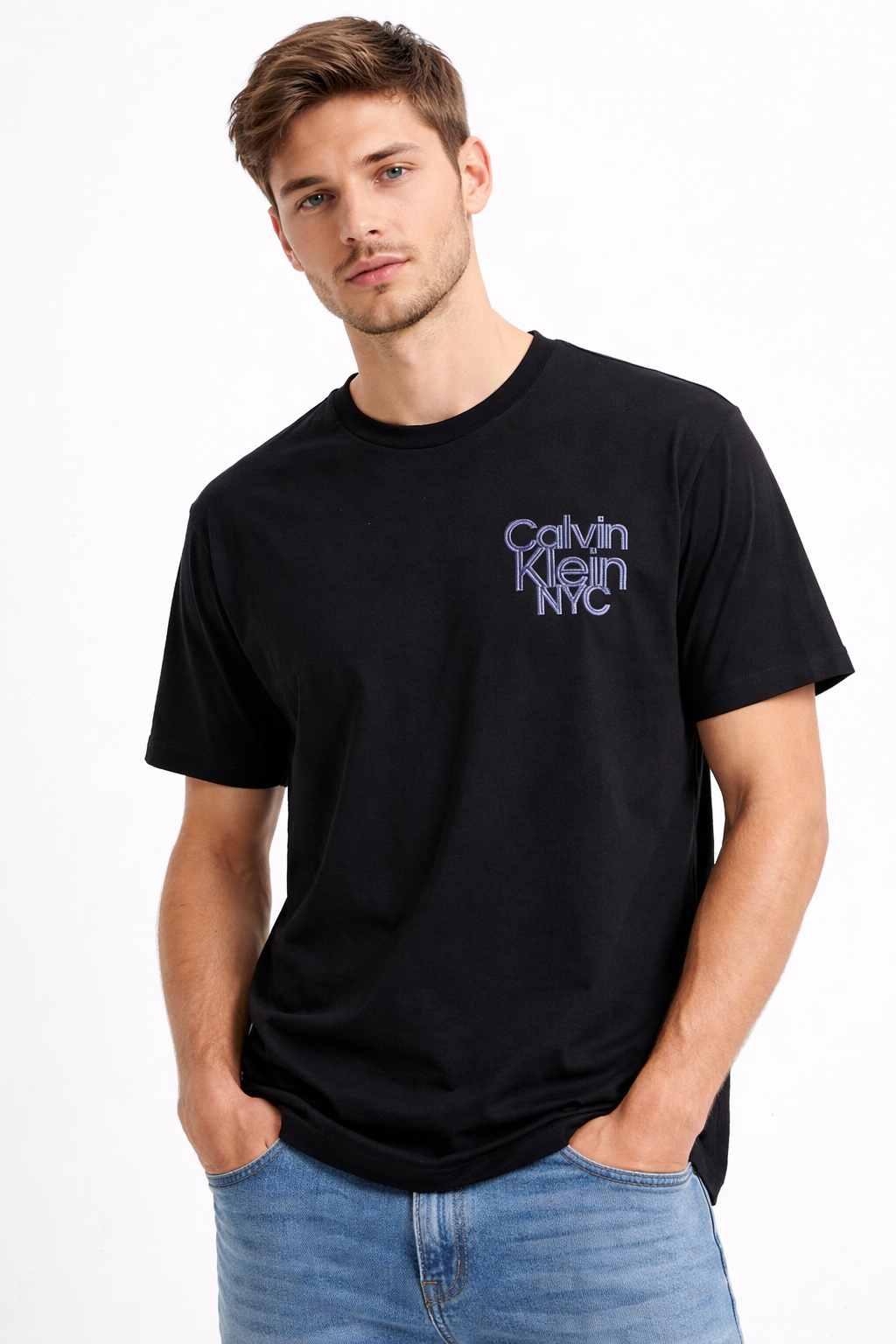 Calvin Klein Pixel Logo Graphic Classic T-Shirt regular fit