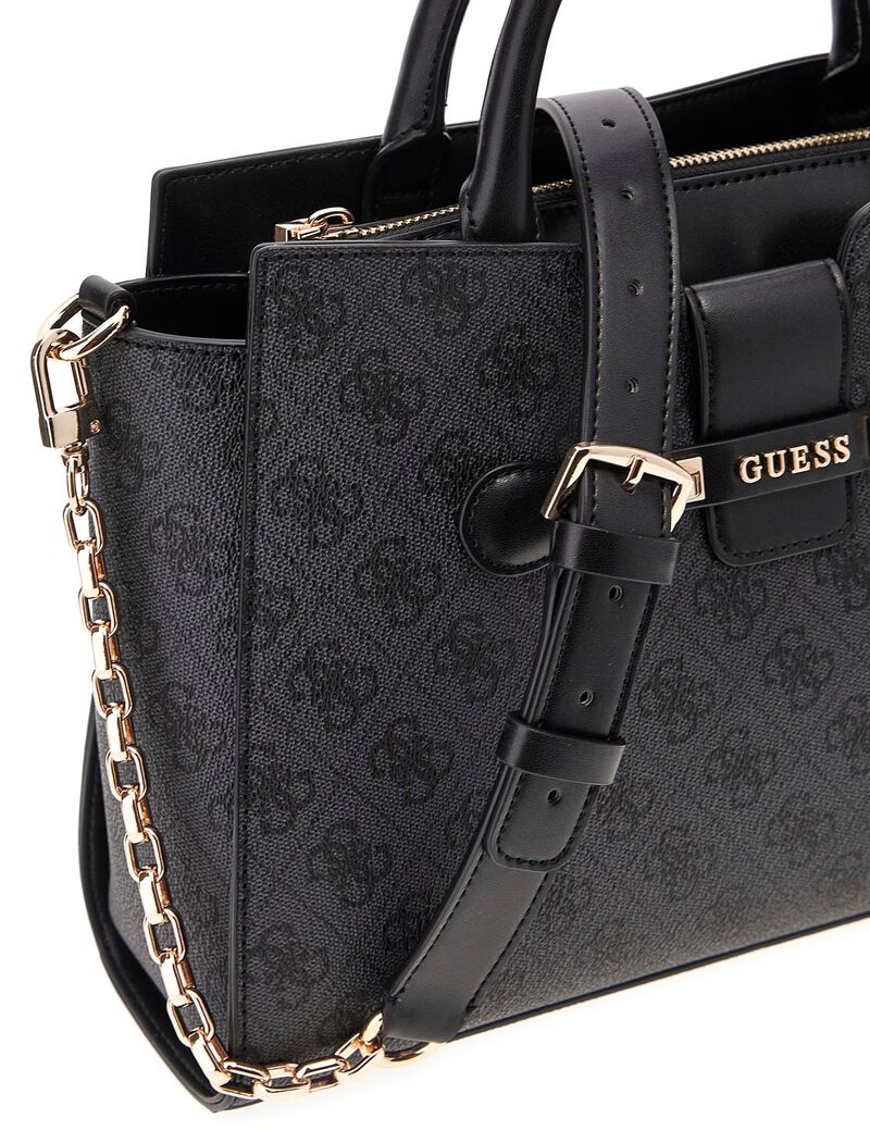 Guess Stylish Monogram Satchel
