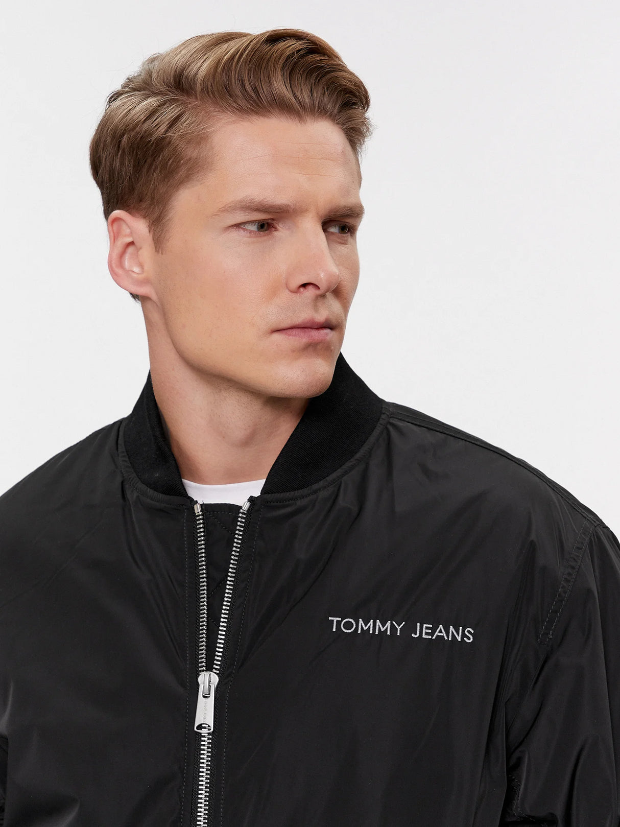 Tommy Jeans Men’s Classic Black Bomber Jacket