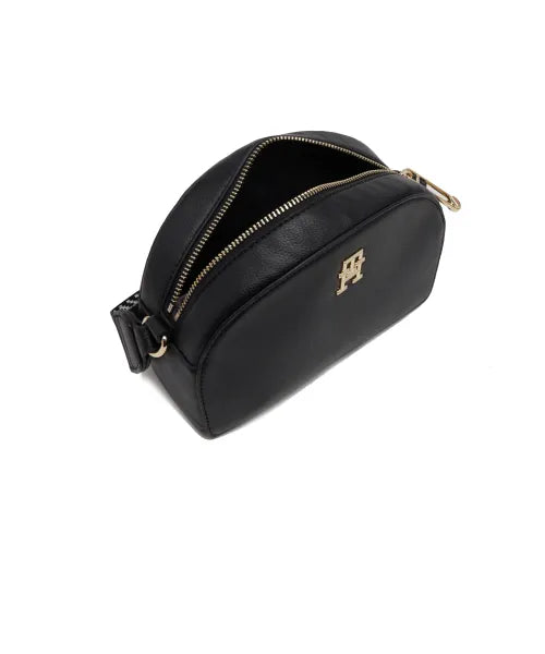 Tommy Follow Monogram Detail Shoulder Bag