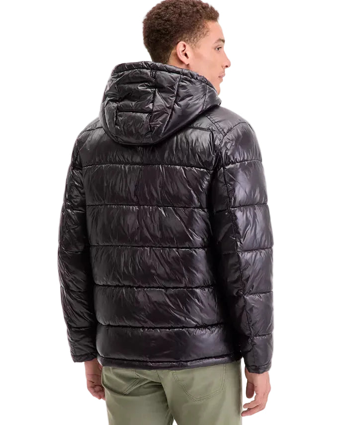 Michael Kors down in shiny fabric Men jacket _ Black