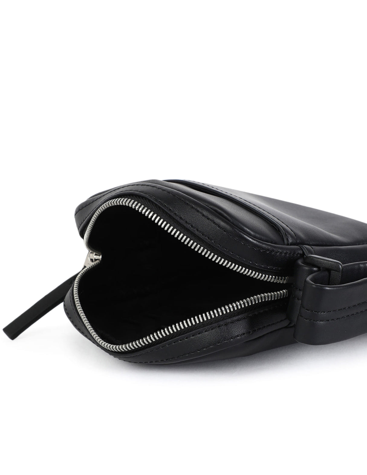 Calvin klein Black Mono Logo Reporter bag