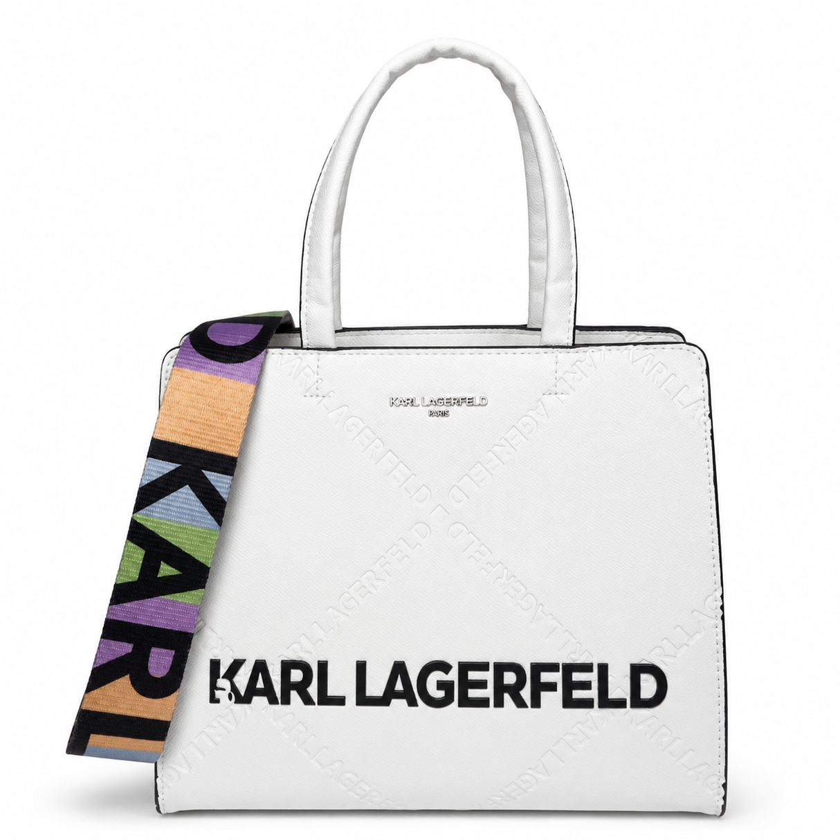 KARL LAGERFELD Paris Satchel With Logo Women Bag