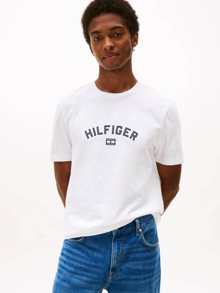 Tommy hilfiger Flock round t-shirt
