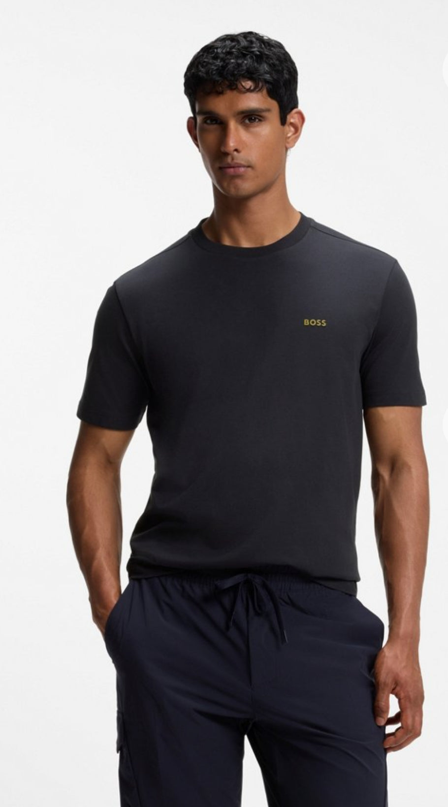 BOSS Crew Neck navy T-Shirt