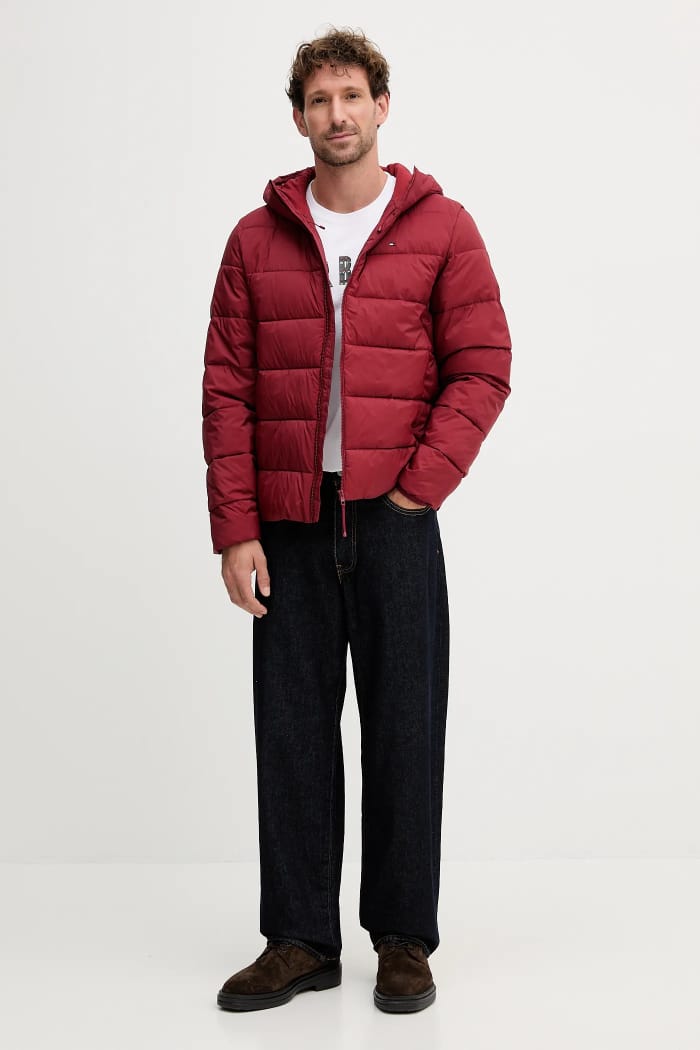 Tommy Hilfiger Jacket Men _ Burgundy
