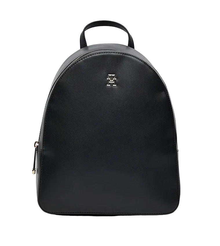 Tommy Logo Detail Zippered Backpack