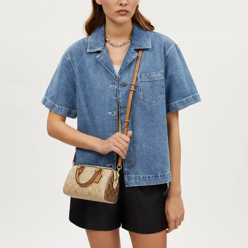 COACH Rowan Satchel Women Bag