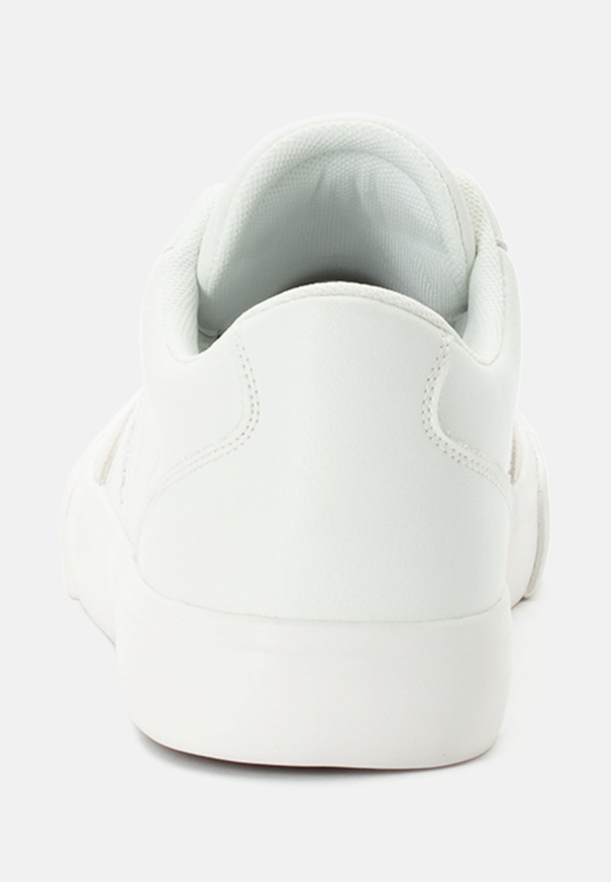 These white men's sneakers are the camel active "Low Casual" trainers_ White