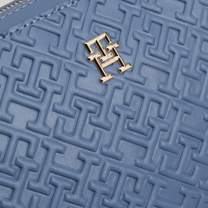 Tommy Hilfiger Women Camera Crossbody Bag Baby Blue