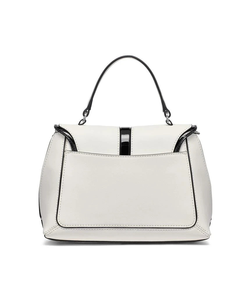 KARL LAGERFELD MERCERIE LEATHER SATCHEL Bag