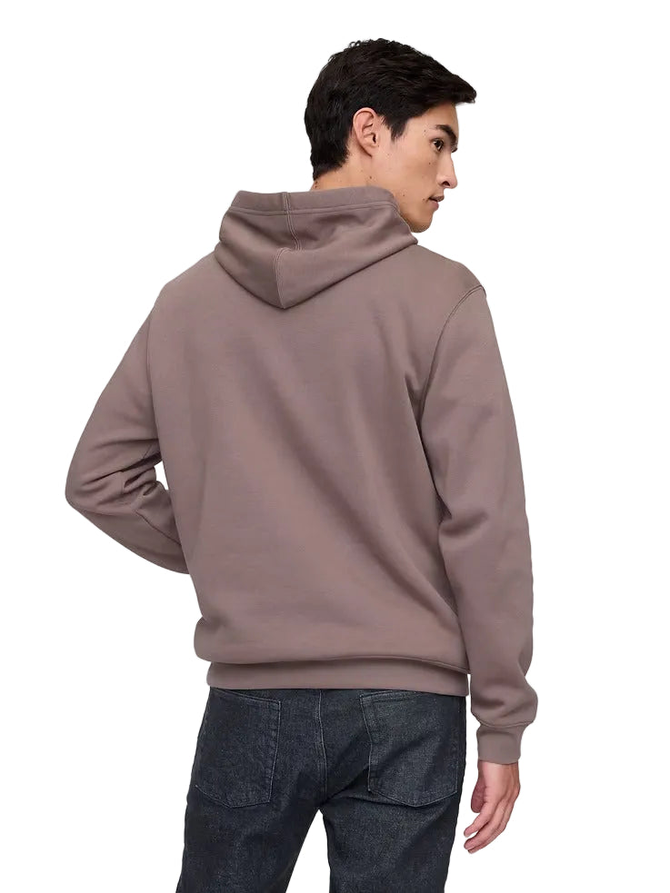 GAP Men’s Relaxed Logo Hoodie – Coffee