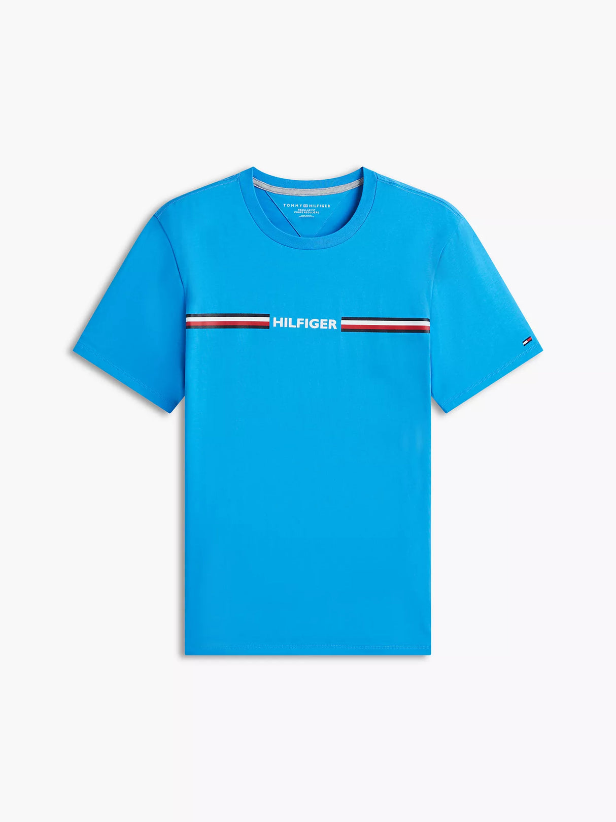 Tommy Hilfiger logo and stripe T_shirt Regular Fit