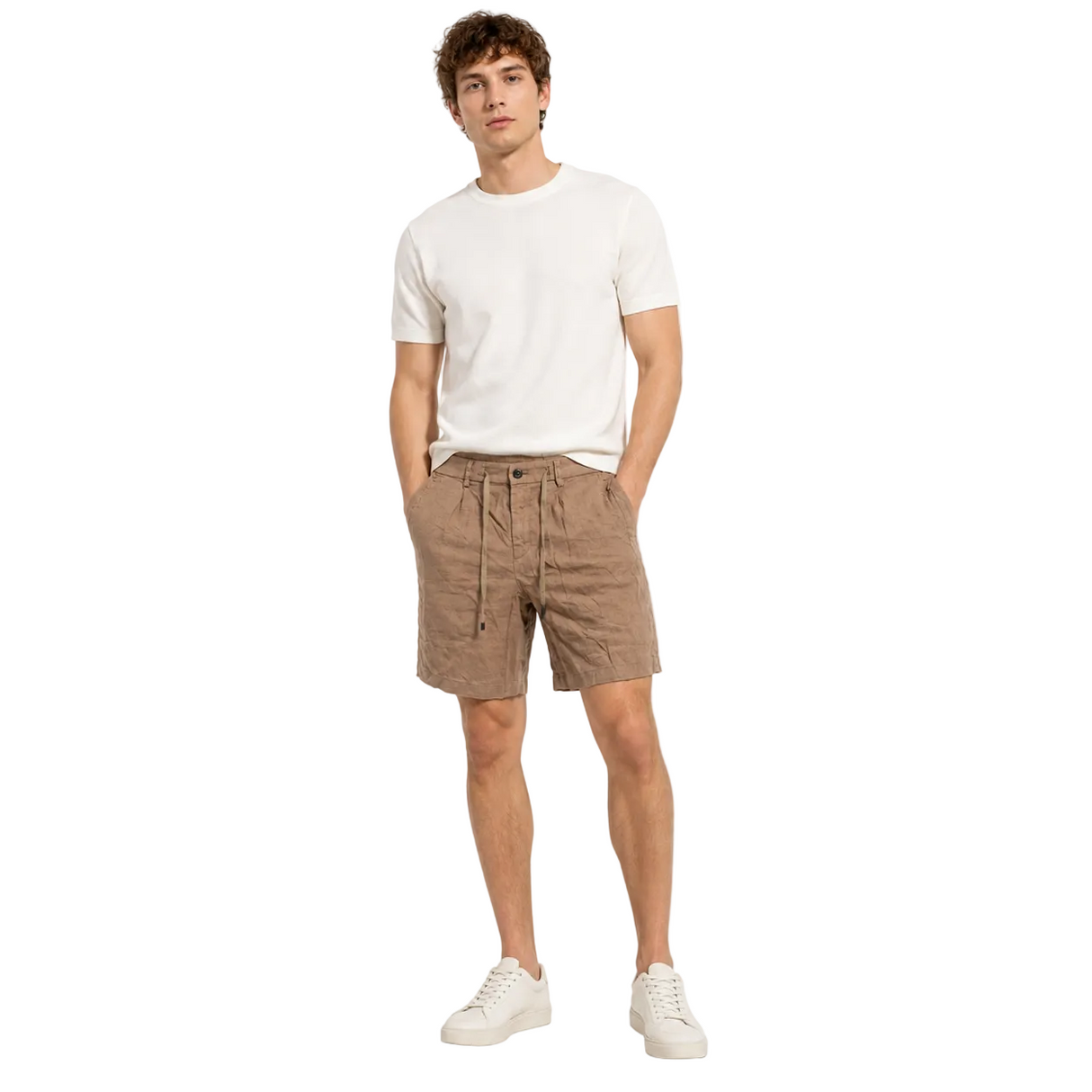 Massimo Dutti Linen Men Short