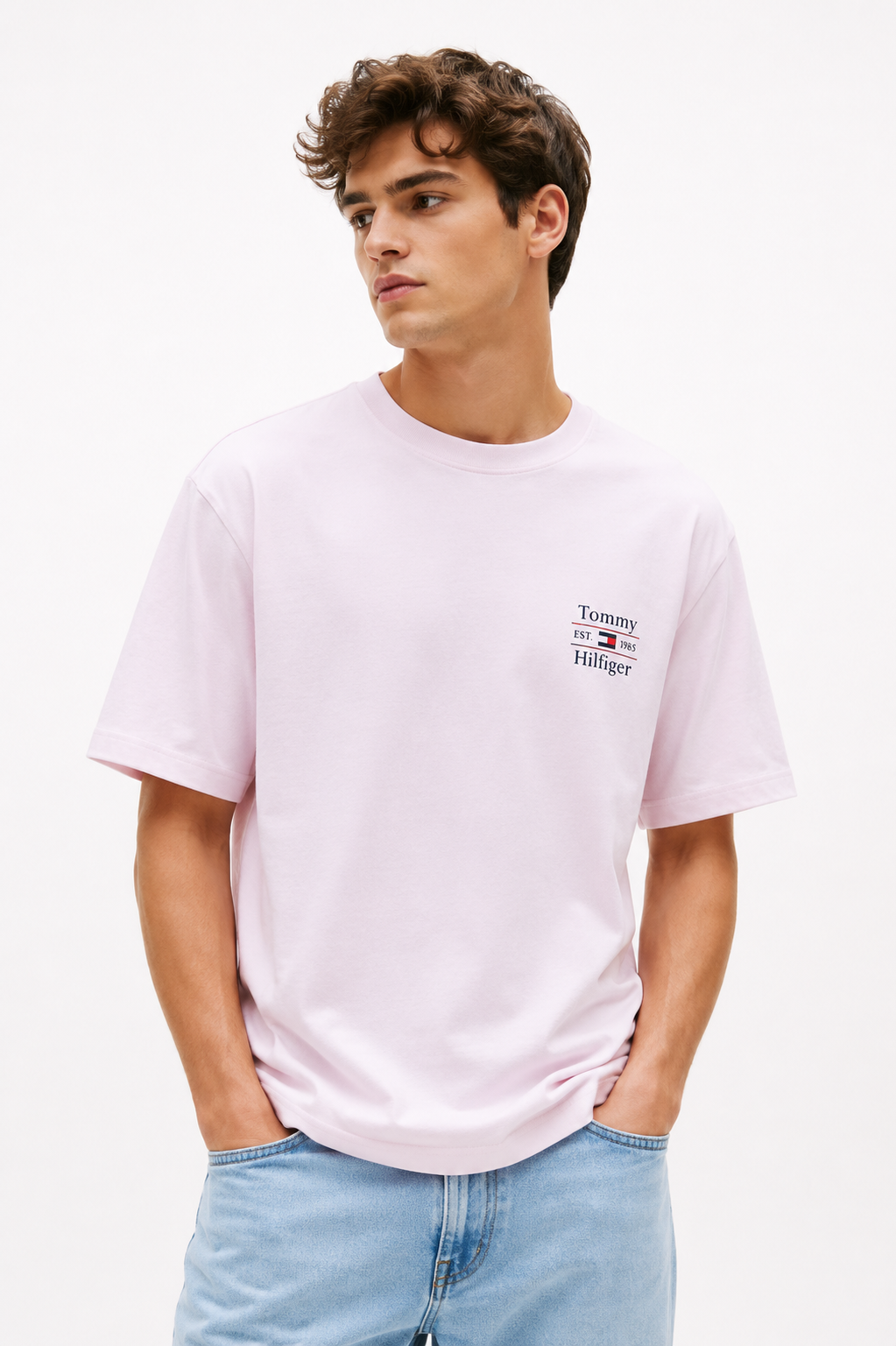Tommy HilfigerLogo Crew Neck T-Shirt Regular Fit