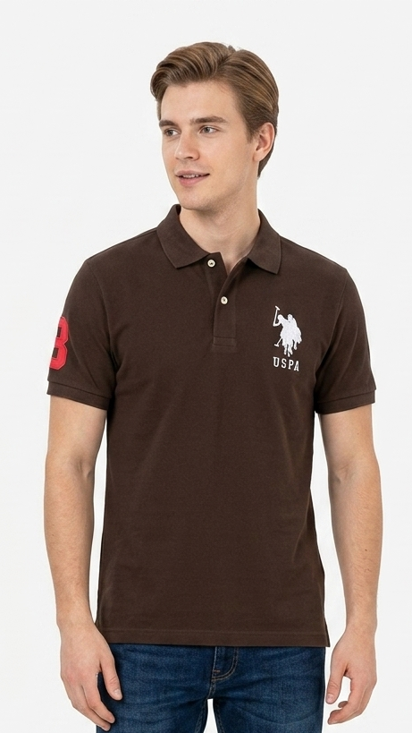 U.S POLO ASSAN 3 pique polo T_shirt