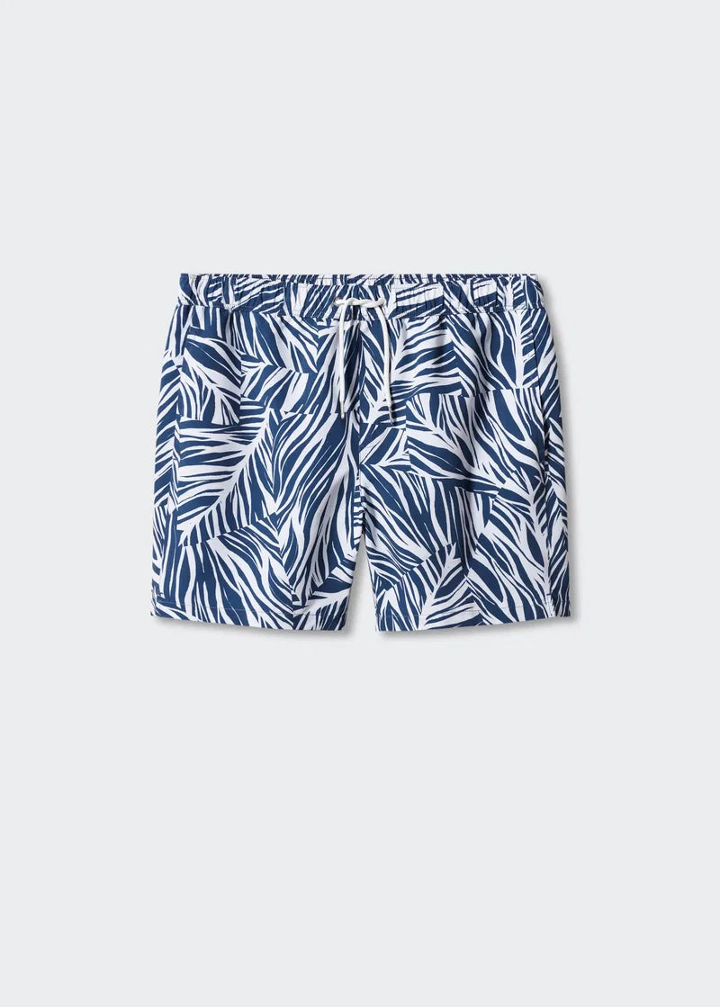 MNG Leaf-PrintSwim Trunk