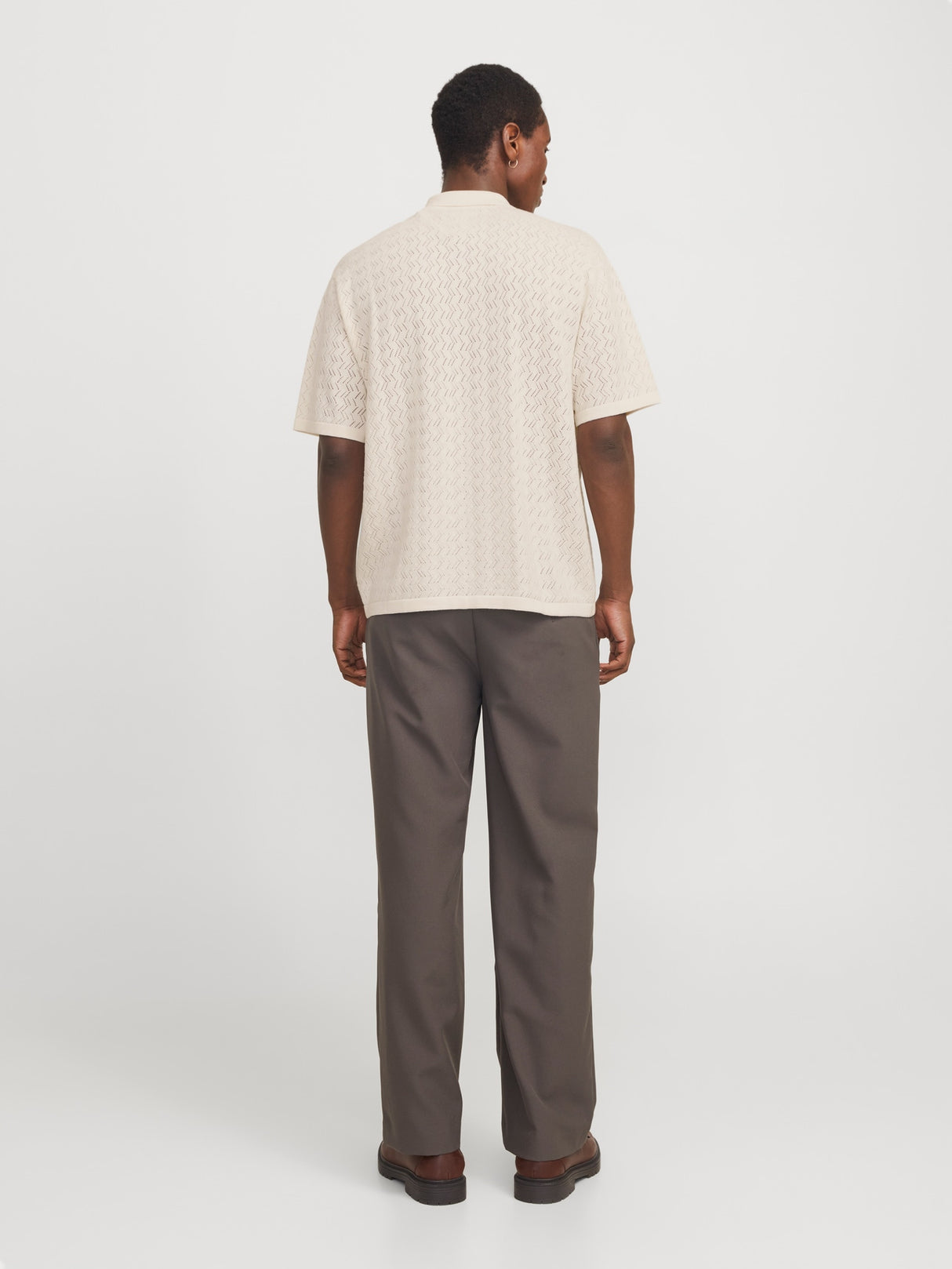 MNG Structured Knitted shirt polo