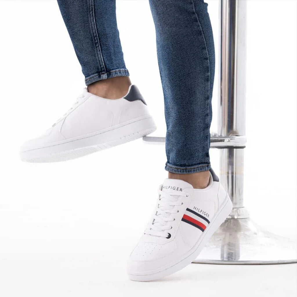 Tommy Hilfiger Lei White Sneakers For Men