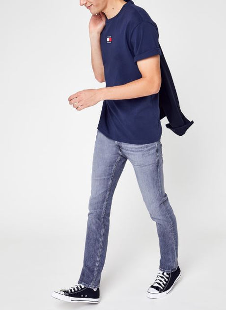 Tommy Jeans T-shirt - TJM Tommy Badge Tee - Bleu