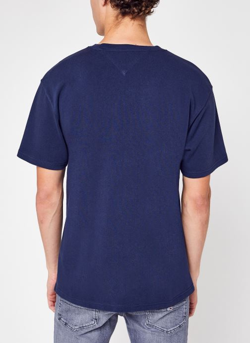 Tommy Jeans T-shirt - TJM Tommy Badge Tee - Bleu