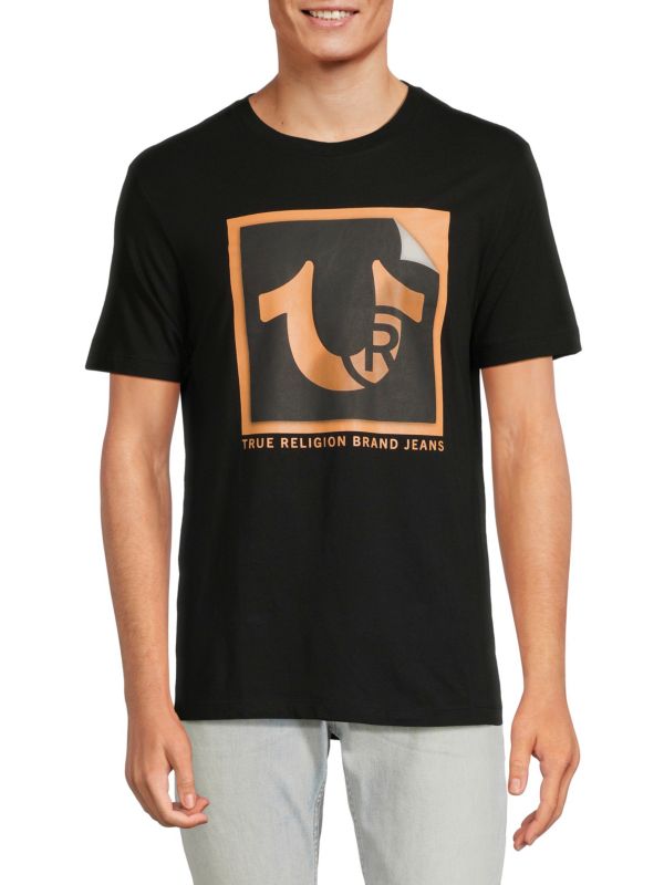 True Religion Peeling Logo Tee