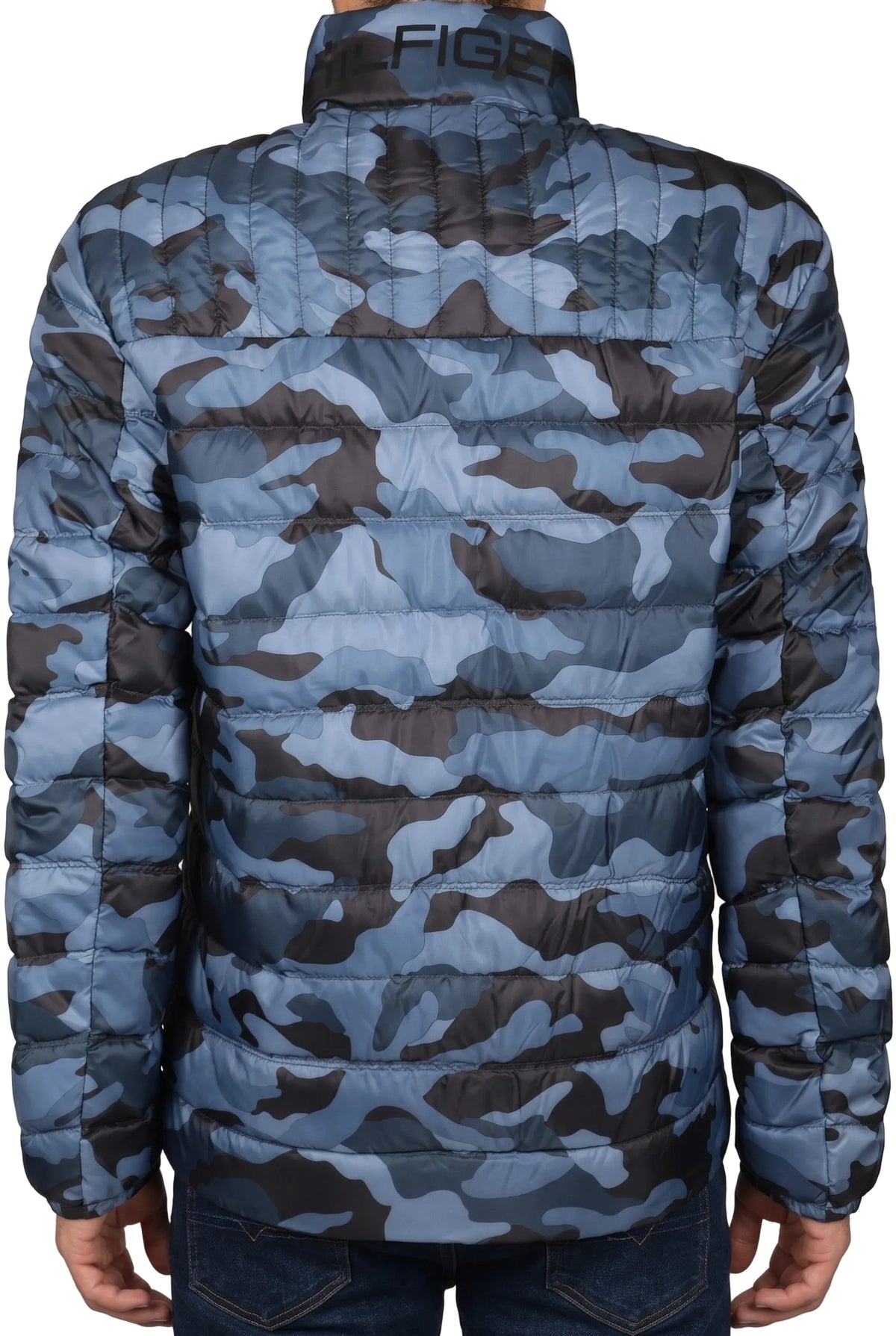 Tommy Hilfiger Ultra Loft Lightweight Packable Puffer Men Jacket _ Multicolor Army